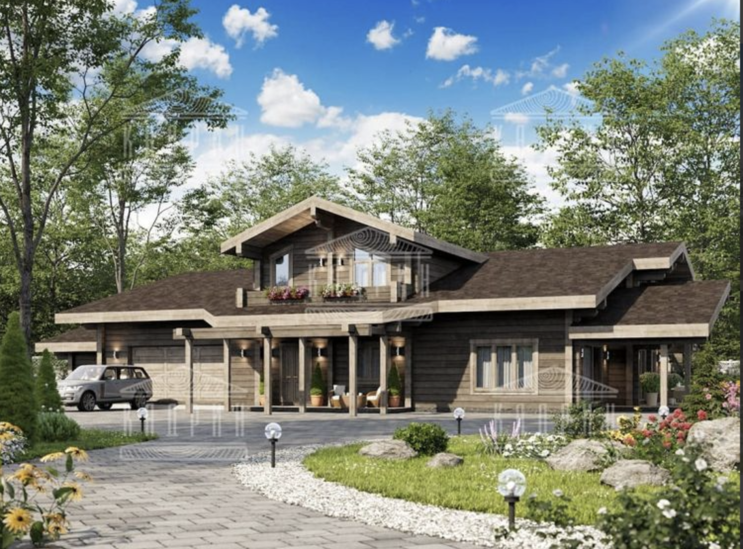 Как мансарда влияет на площадь дома